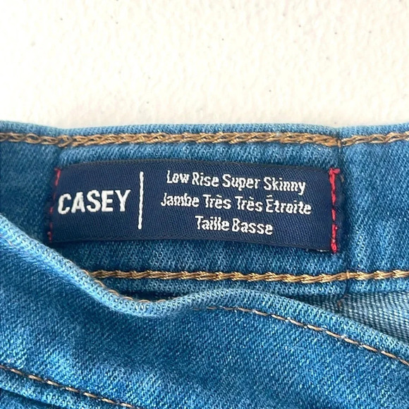 True Religion Casey Low Rise Super Skinny Jeans Size 32 - Picture 6 of 10